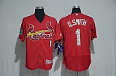 St. Louis Cardinals #1 O.Smith Red 2017 Spring Training Flexbase Collection Stitched Jersey,baseball caps,new era cap wholesale,wholesale hats